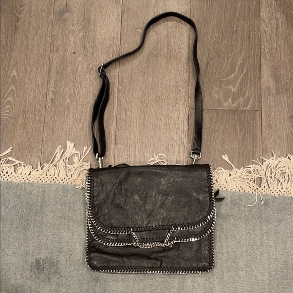 DKNY leather crossbody and top handle satchel tote